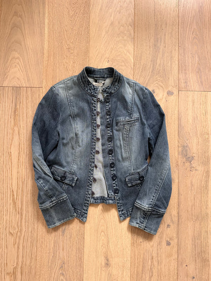 SALE Vintage denim button jacket