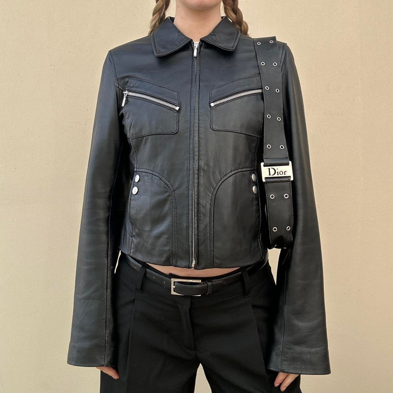 Vintage 00s leather jacket