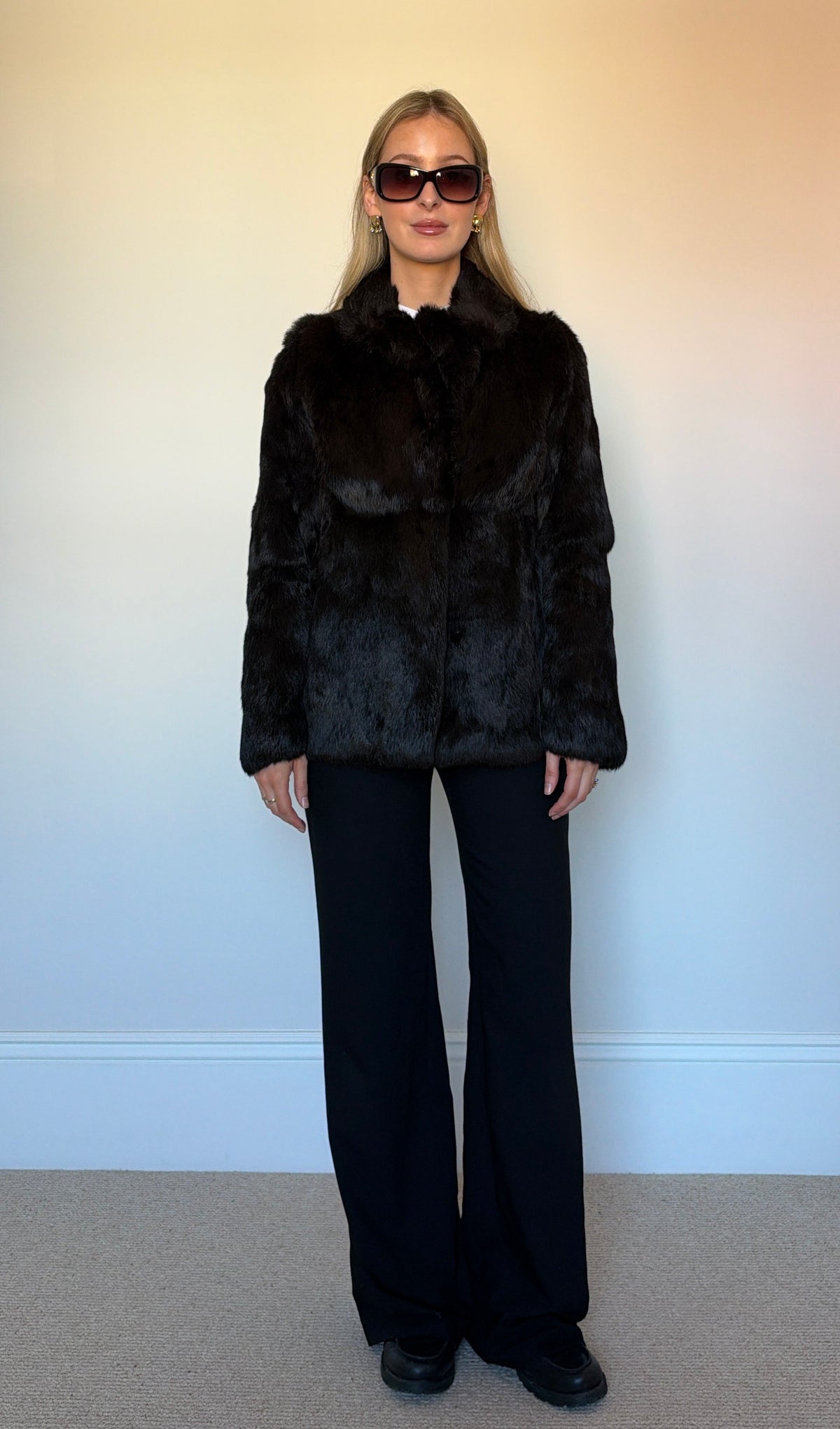 Vintage real fur jacket