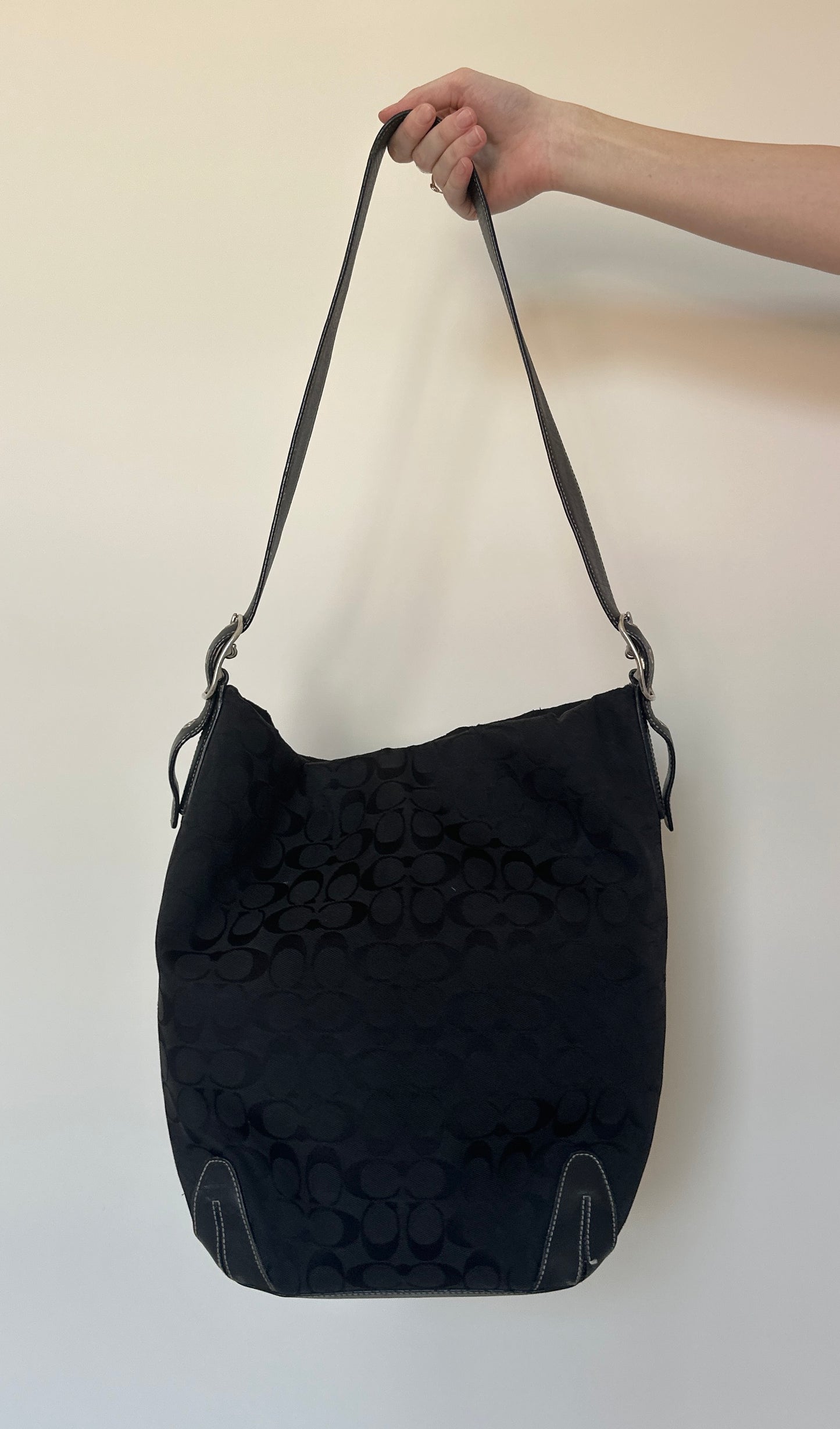 Vintage black Coach bag