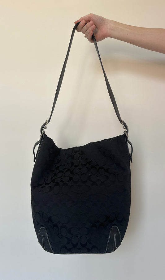 Vintage black Coach bag