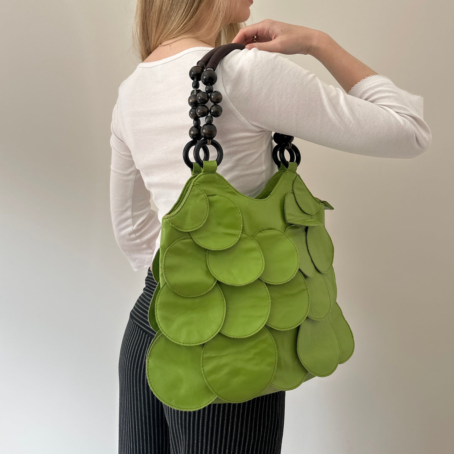 Vintage Pistachio green handbag