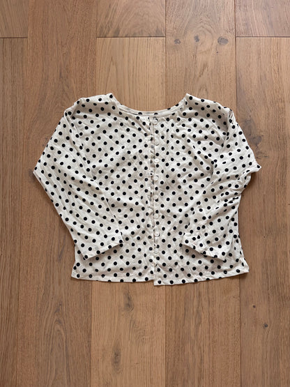 SALE polka dot cardigan