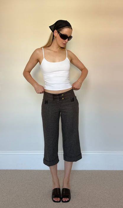 Vintage Tweed Capris