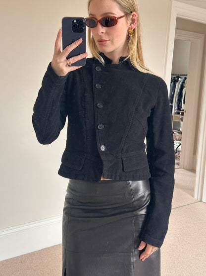 Vintage FCUK asymmetrical Jacket