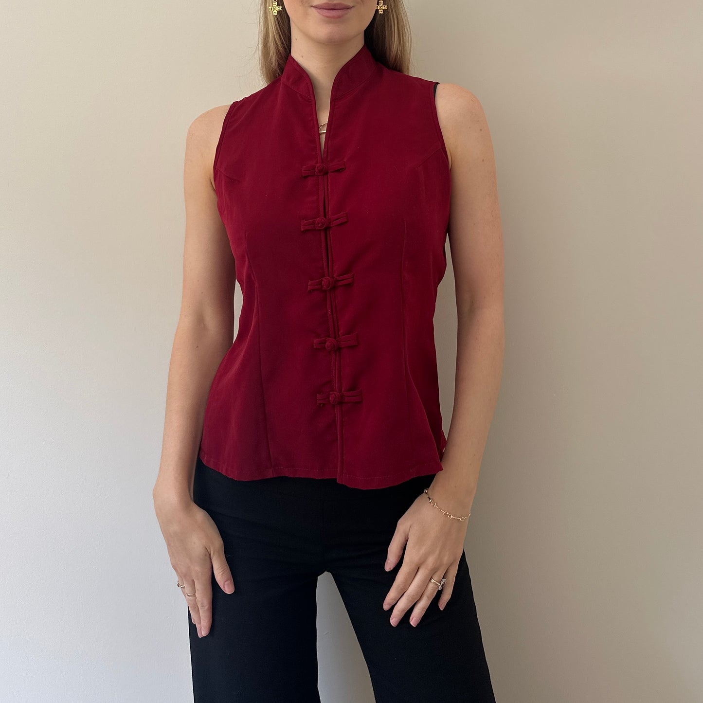 Vintage Burgundy top