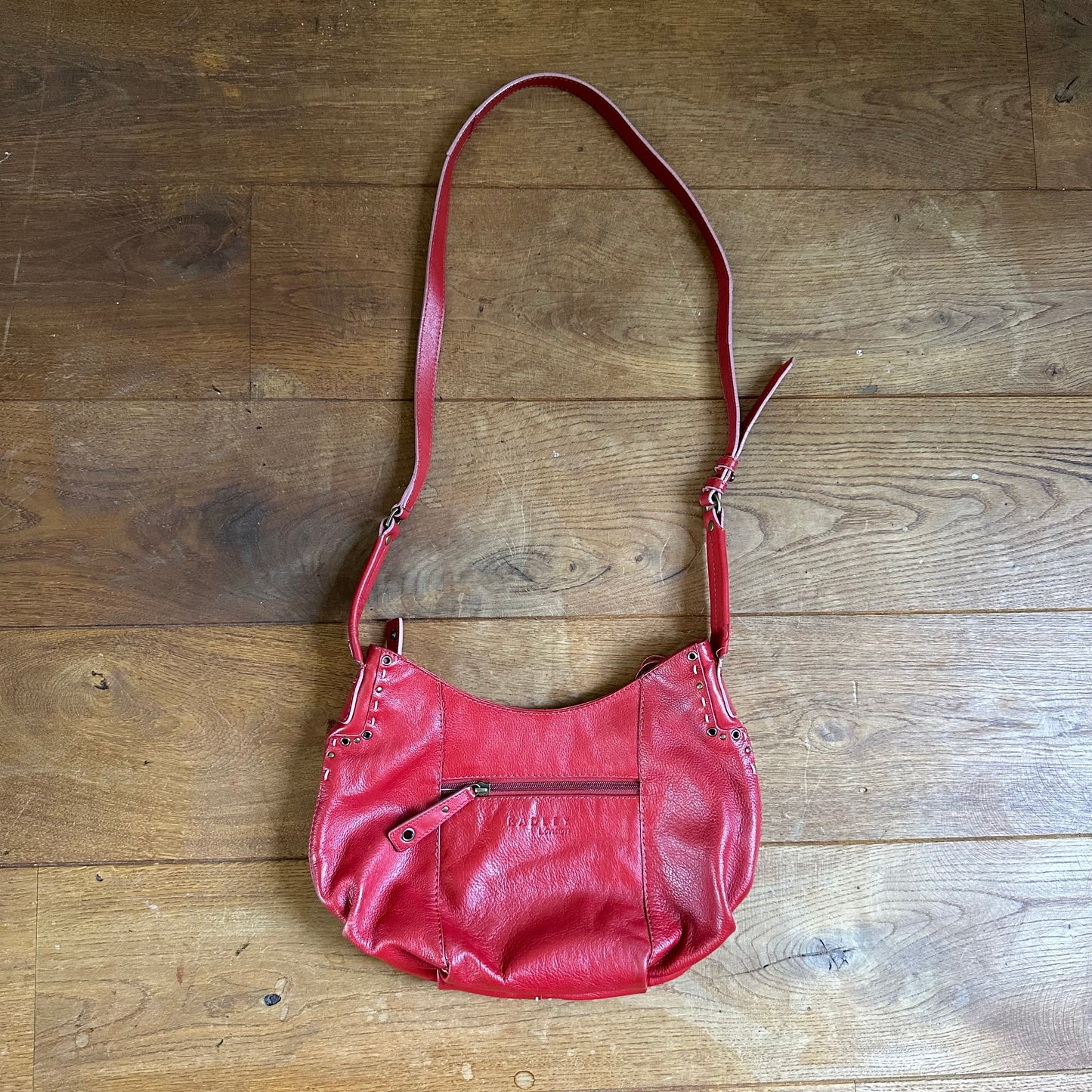 Vintage Red Cross body bag