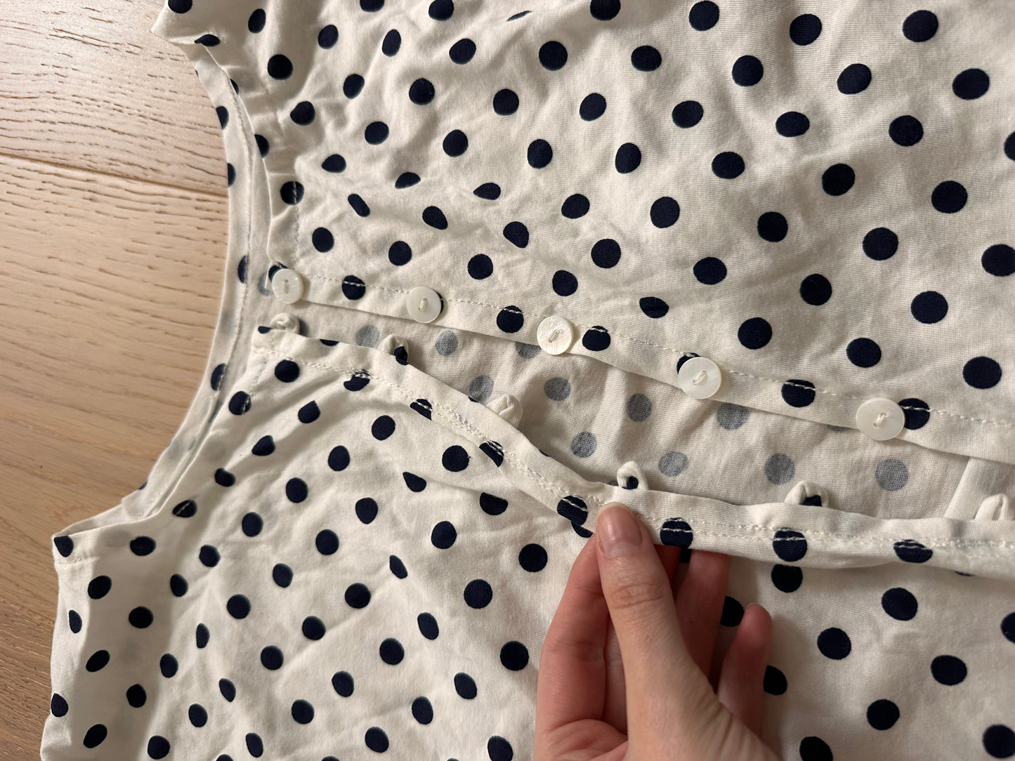 SALE polka dot cardigan