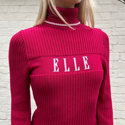 Vintage ELLE roll neck jumper