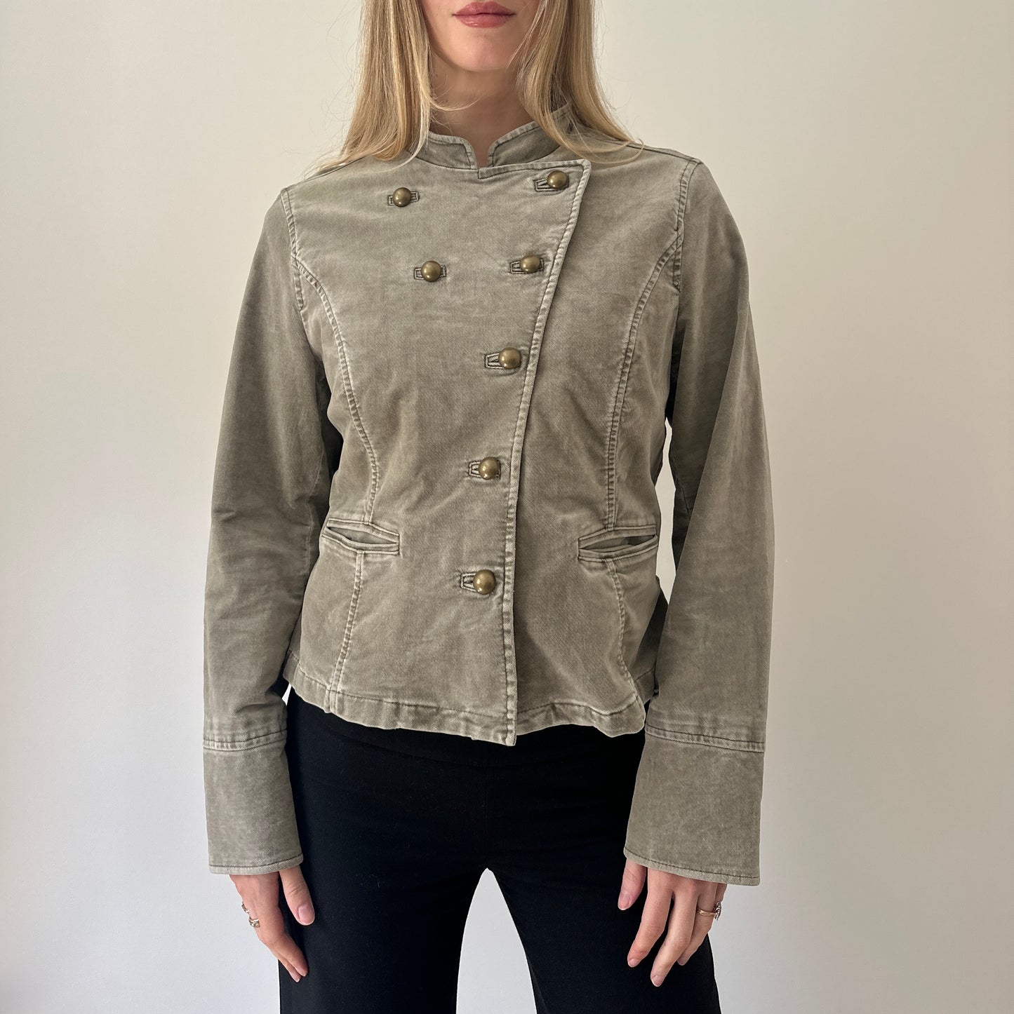 Vintage olive Napoleon jacket