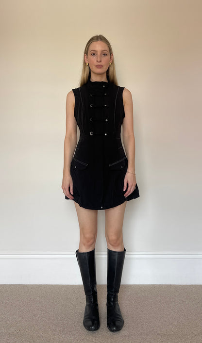 Vintage black designer dress