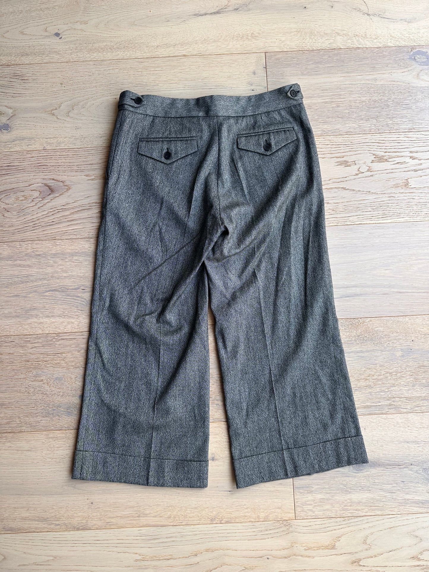 SALE vintage wool suit capris