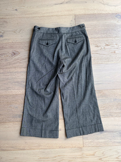 SALE vintage wool suit capris