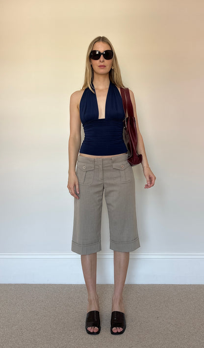 Vintage suit capris