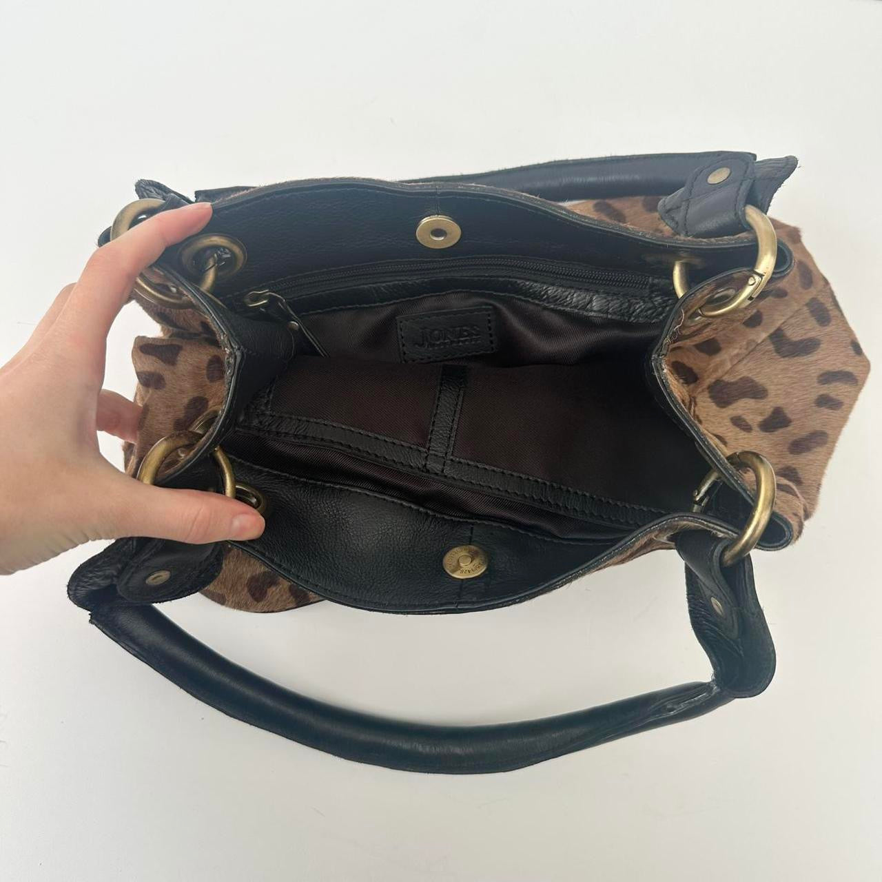 Vintage 00s leopard bag