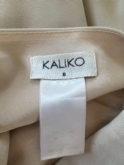 Vintage beige floaty skirt