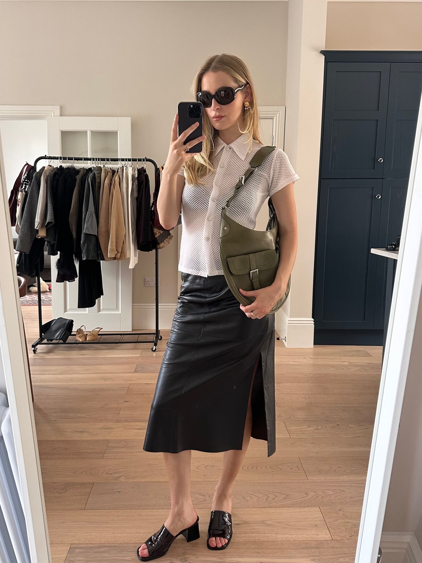 Vintage netted blouse