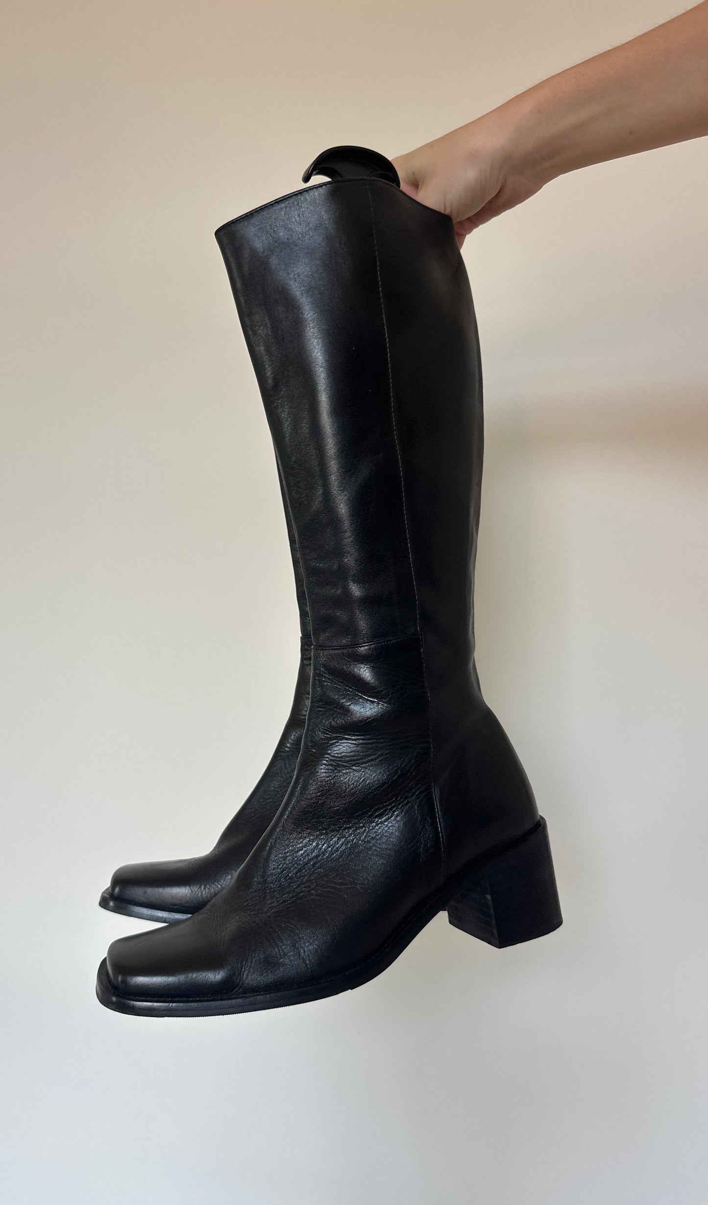 Vintage leather boots