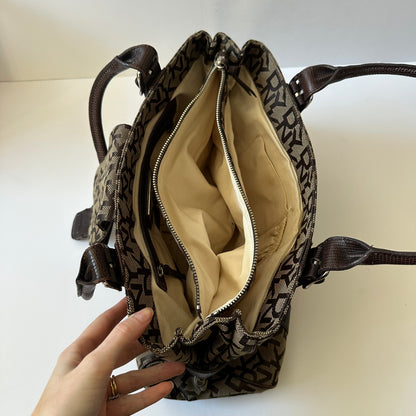 Vintage DKNY brown bag