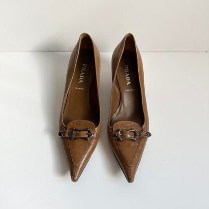 Vintage Prada kitten heels