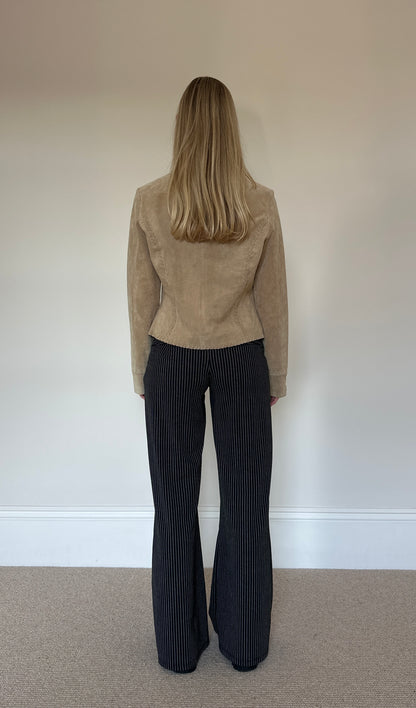 Vintage camel suede jacket