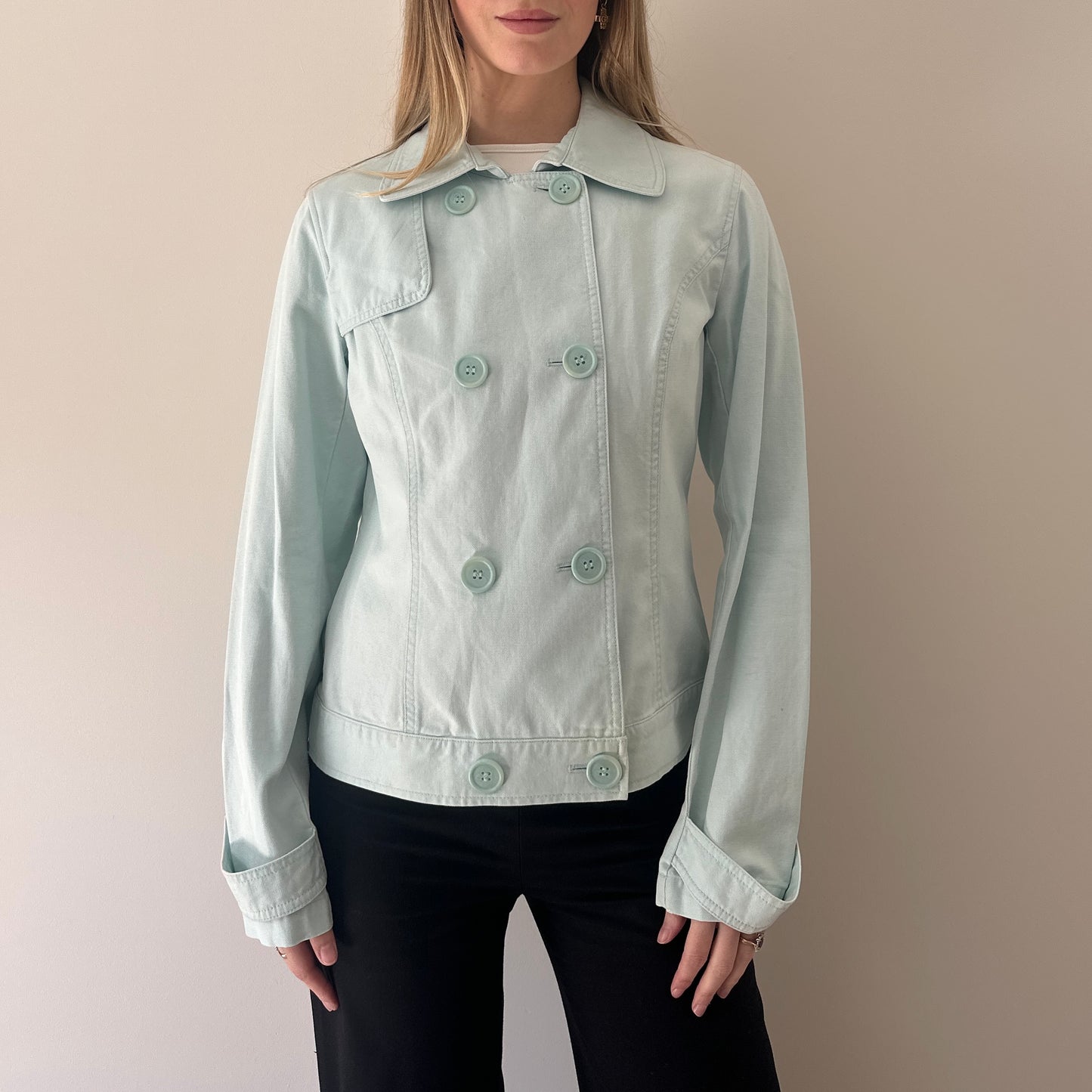 Vintage turquoise jacket