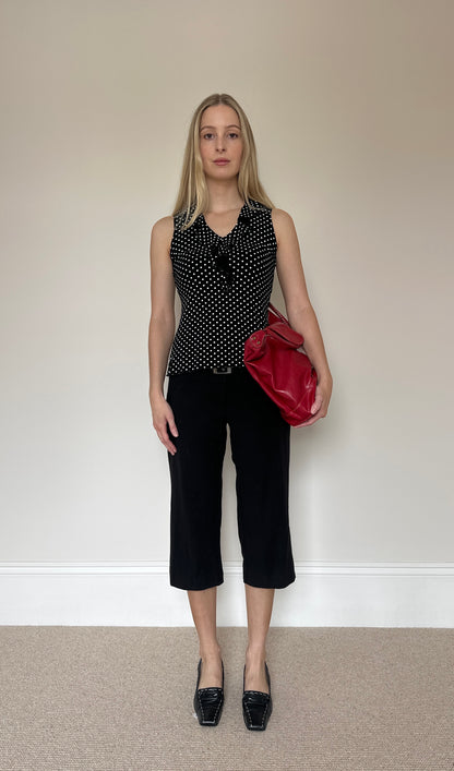 Vintage 00s Polka Dot Top