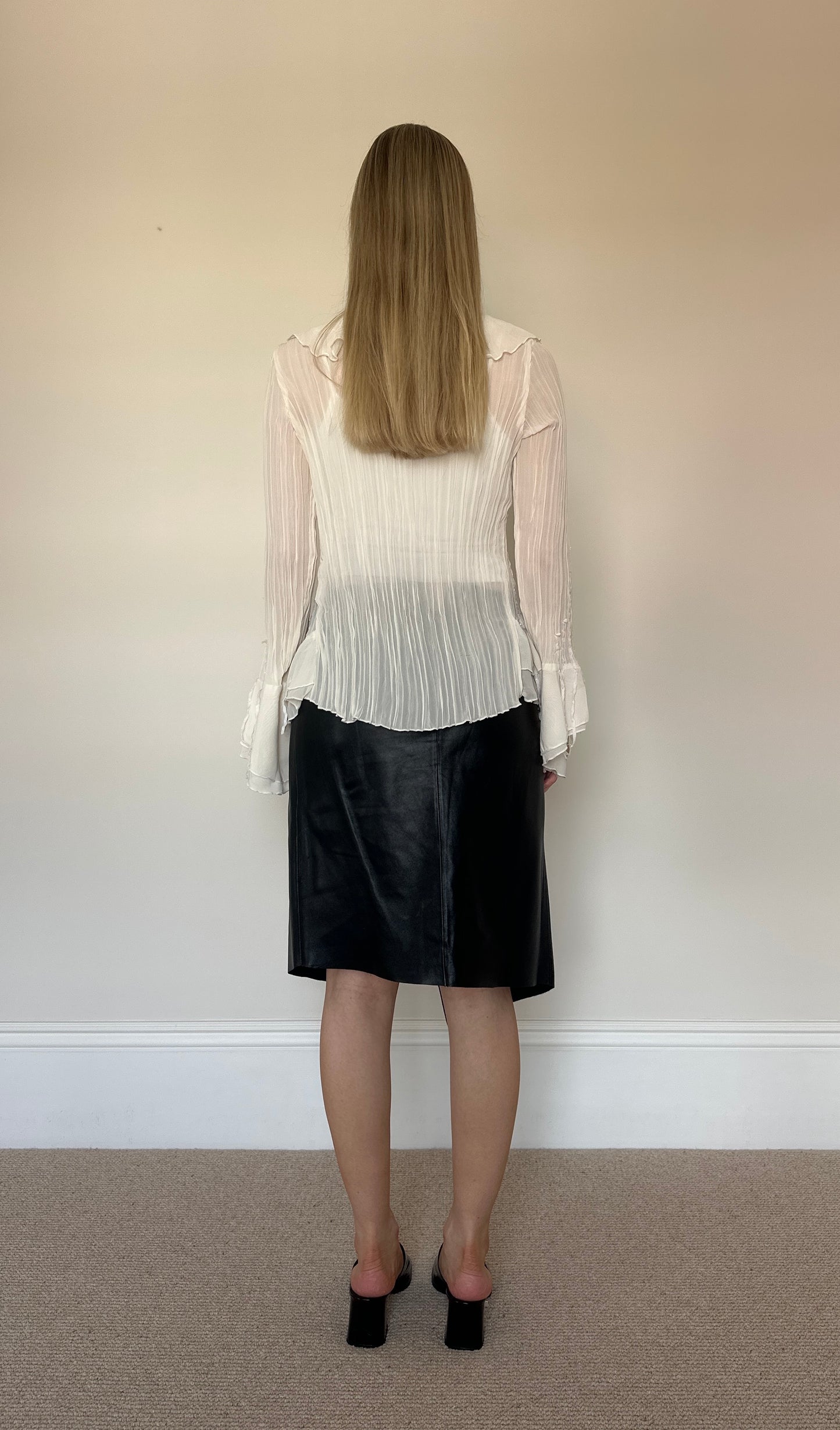 Vintage frill blouse