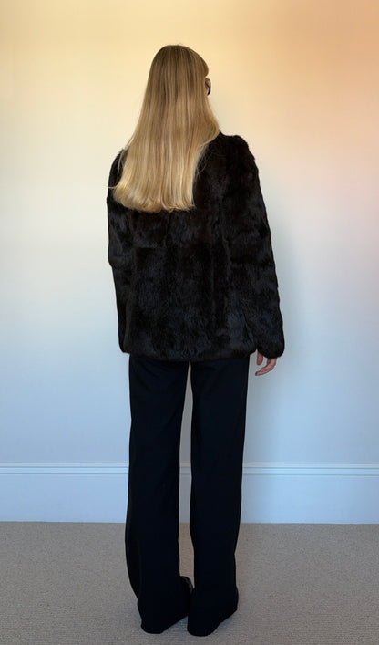 Vintage real fur jacket