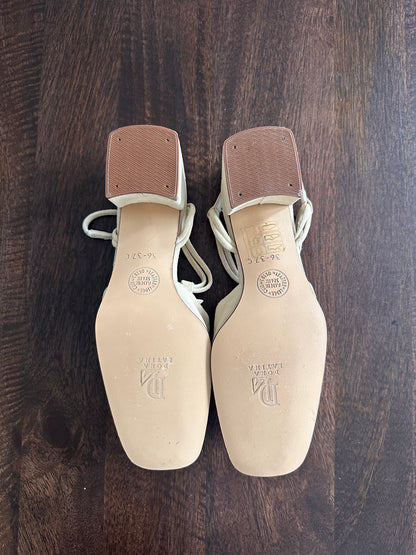 Vintage suede heels