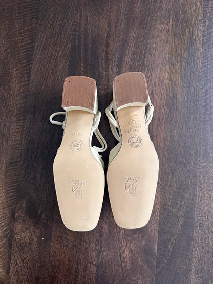 Vintage suede heels