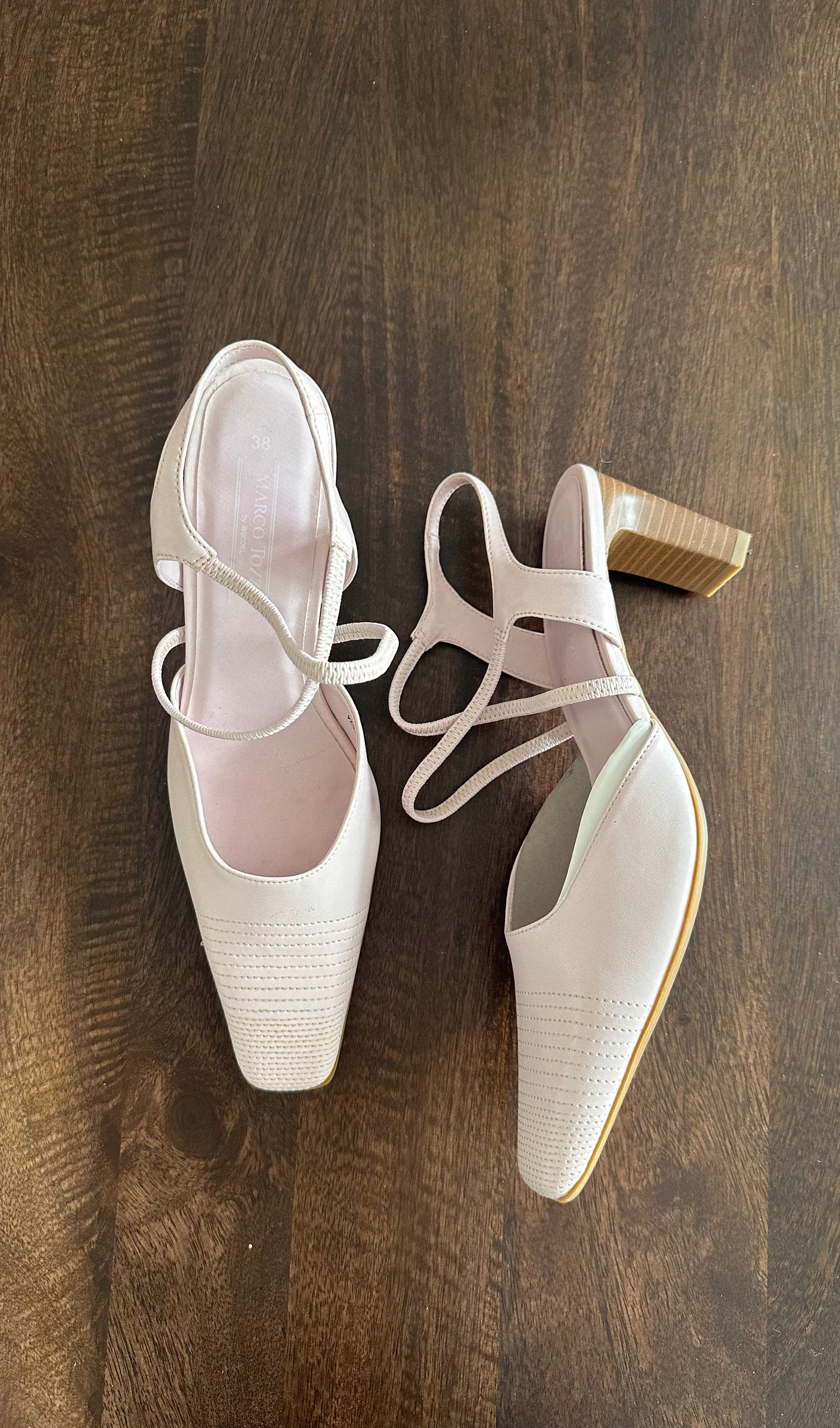 Vintage pink heels