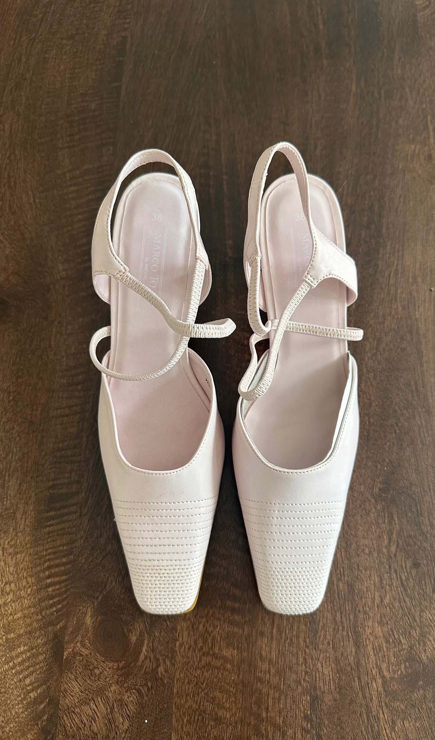 Vintage pink heels