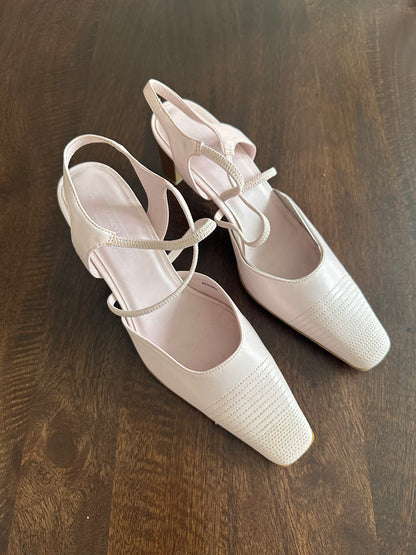 Vintage pink heels