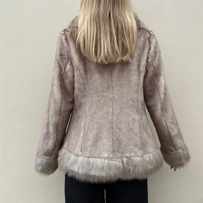 Vintage faux fur coat