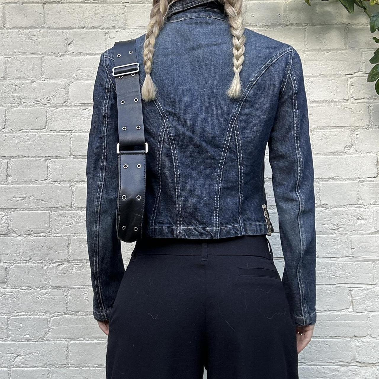 Vintage 00s dark denim jacket