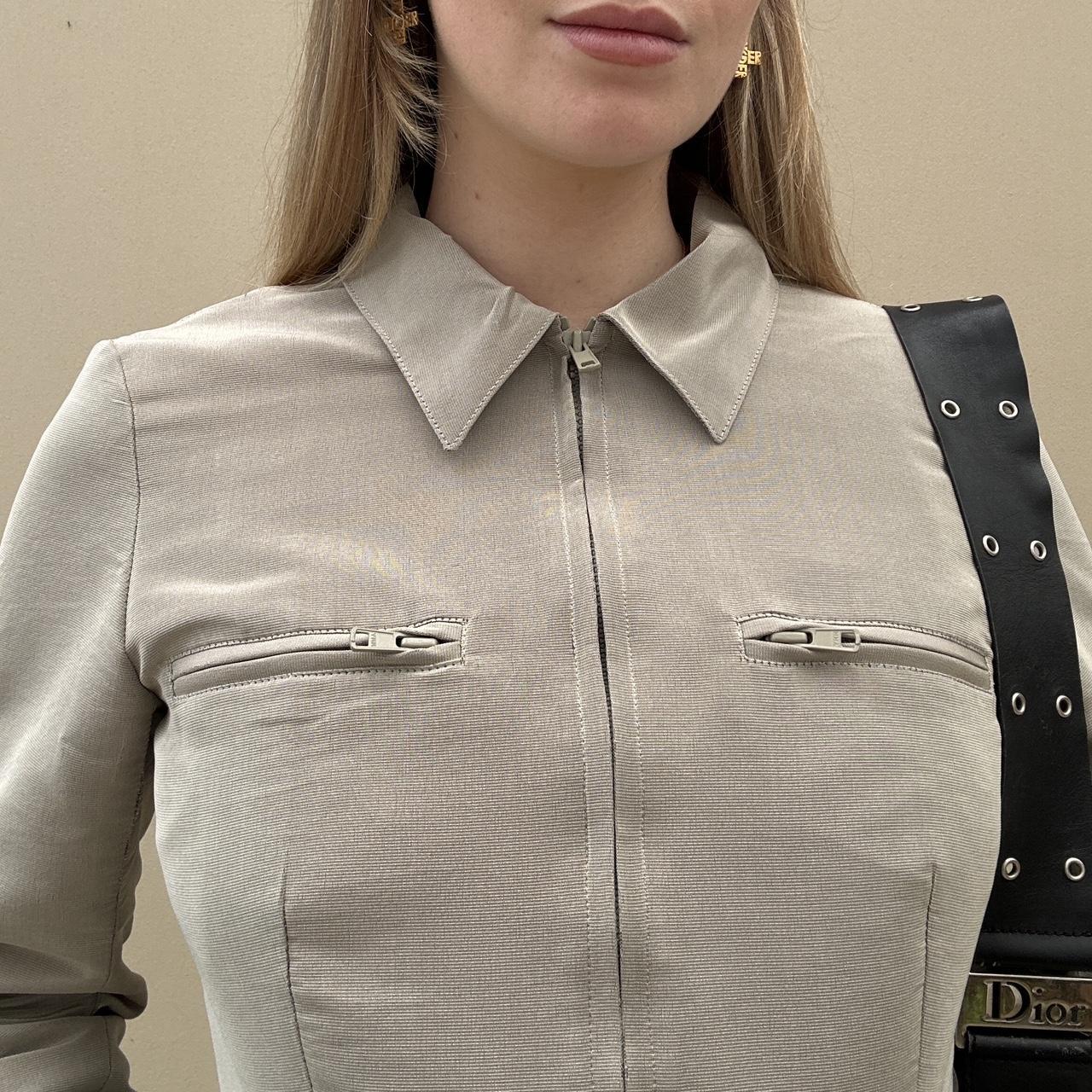 Vintage 90s beige jacket