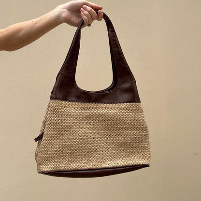 Vintage straw bag