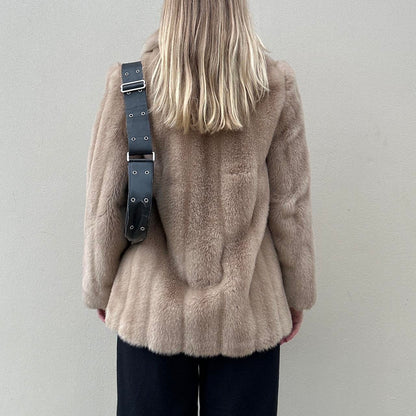 Vintage faux fur coat