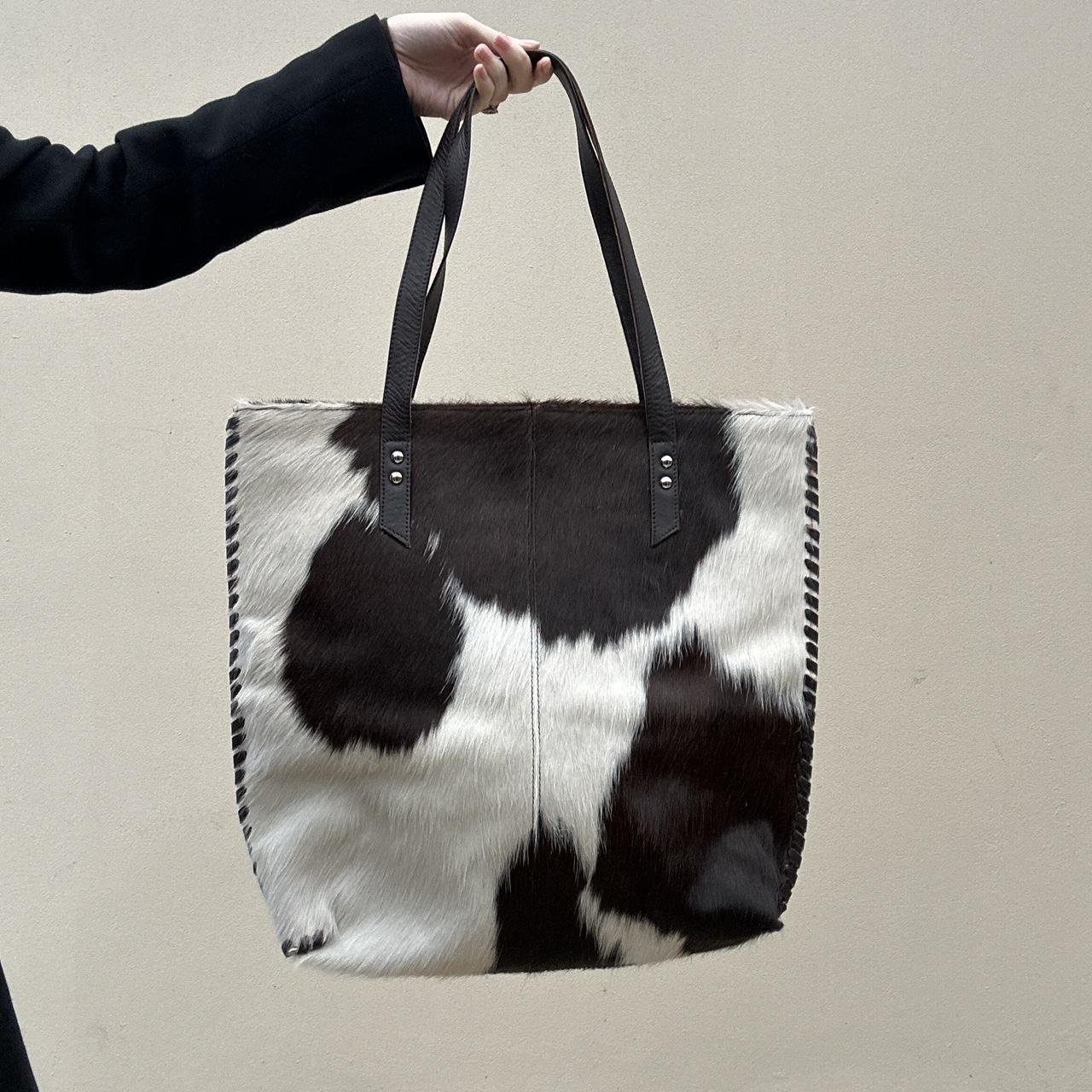 Vintage cowhide bag