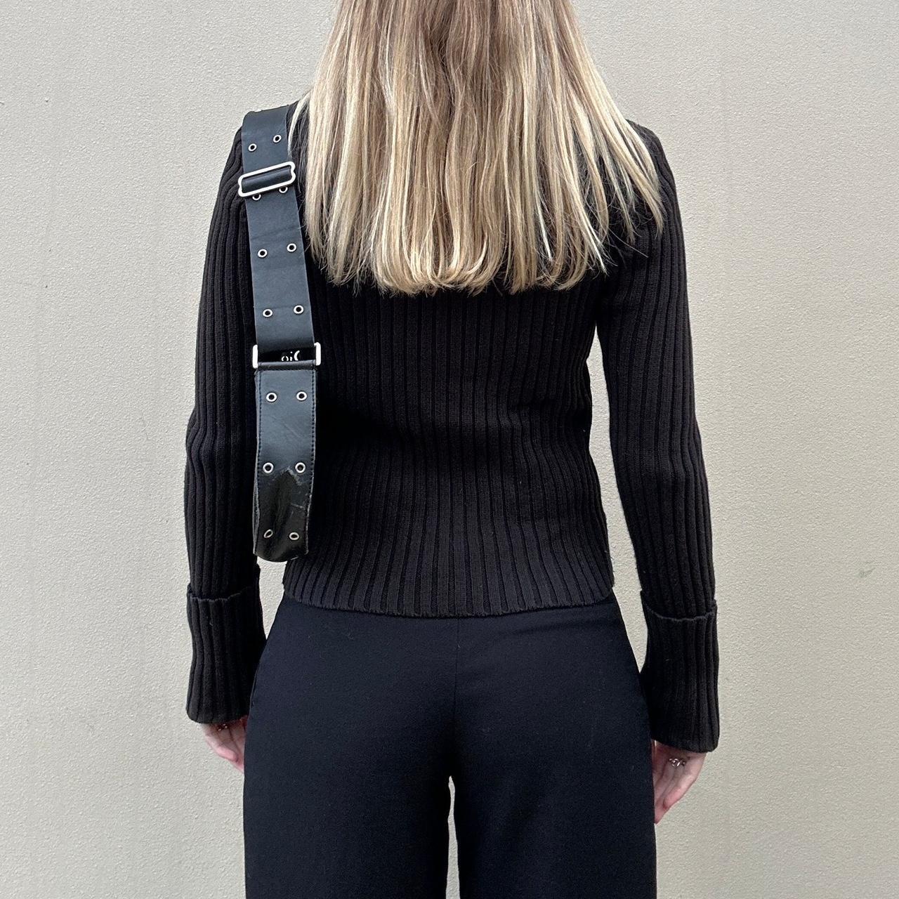 Vintage denim & knit jumper jacket