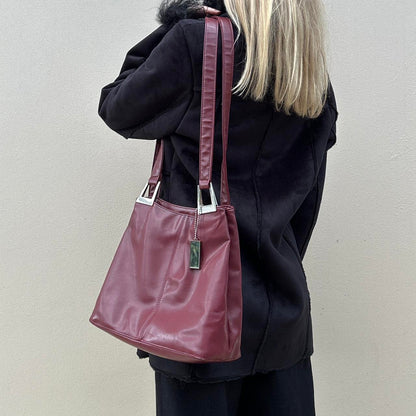 Vintage 00s burgundy bag