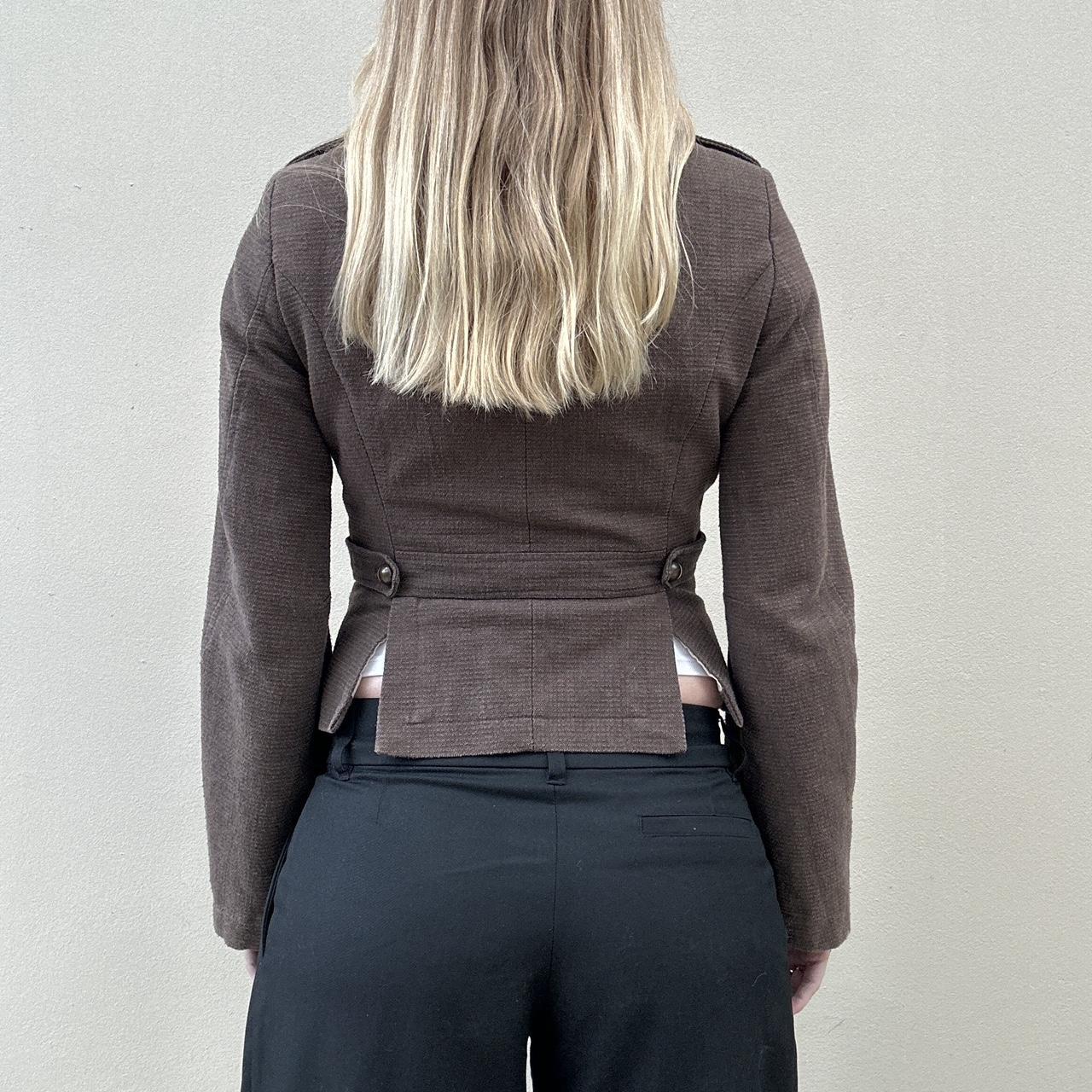 Vintage asymmetrical jacket