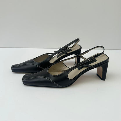 Stefano Marchi sling back heels