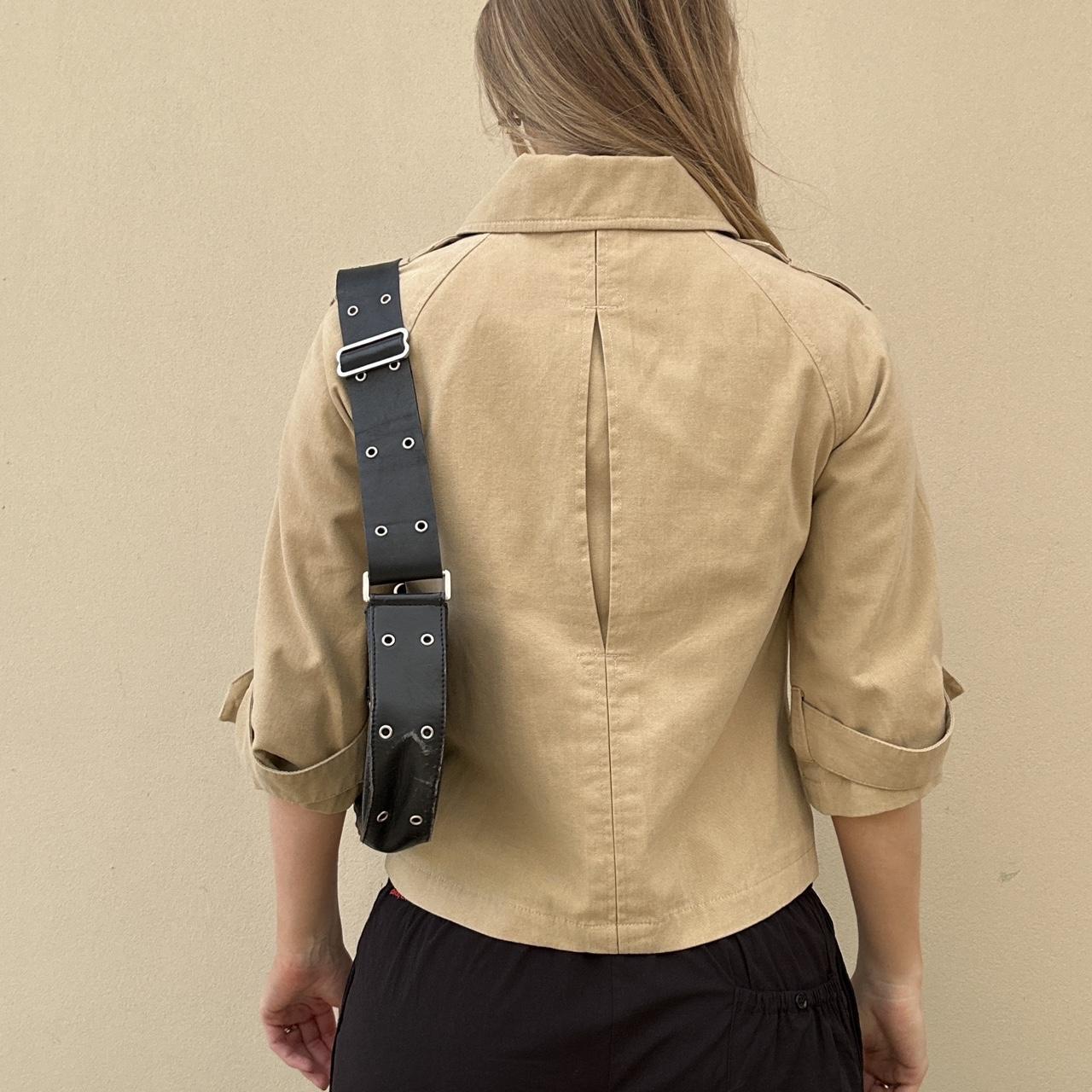 Vintage trench pea coat