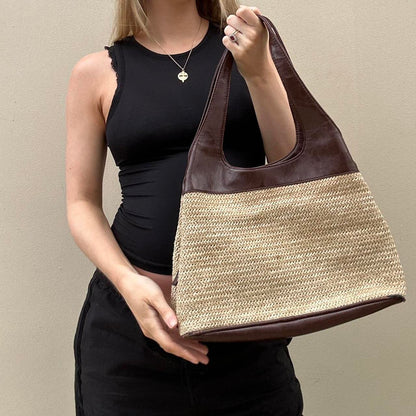 Vintage straw bag