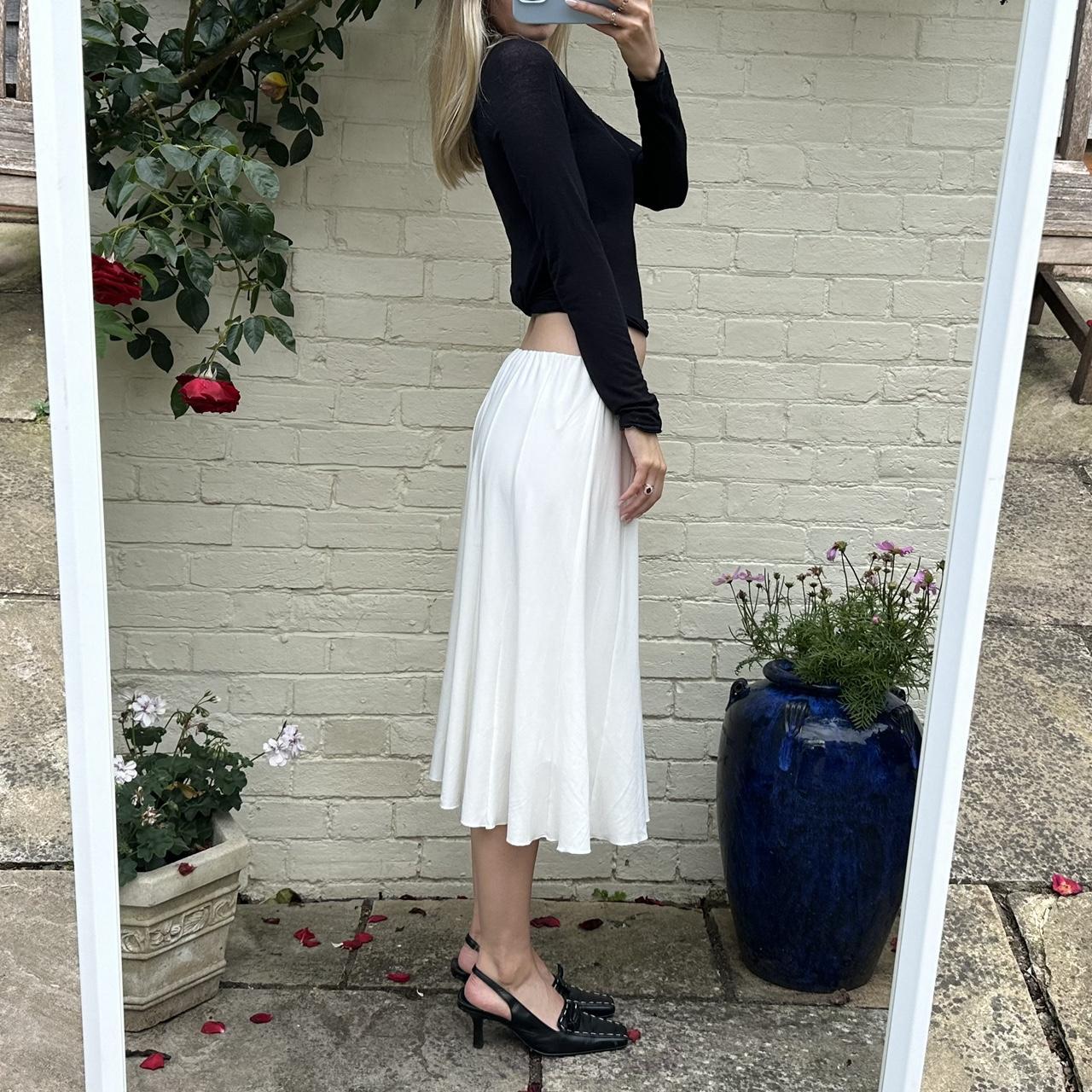 Vintage white skirt