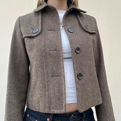 Vintage herringbone jacket