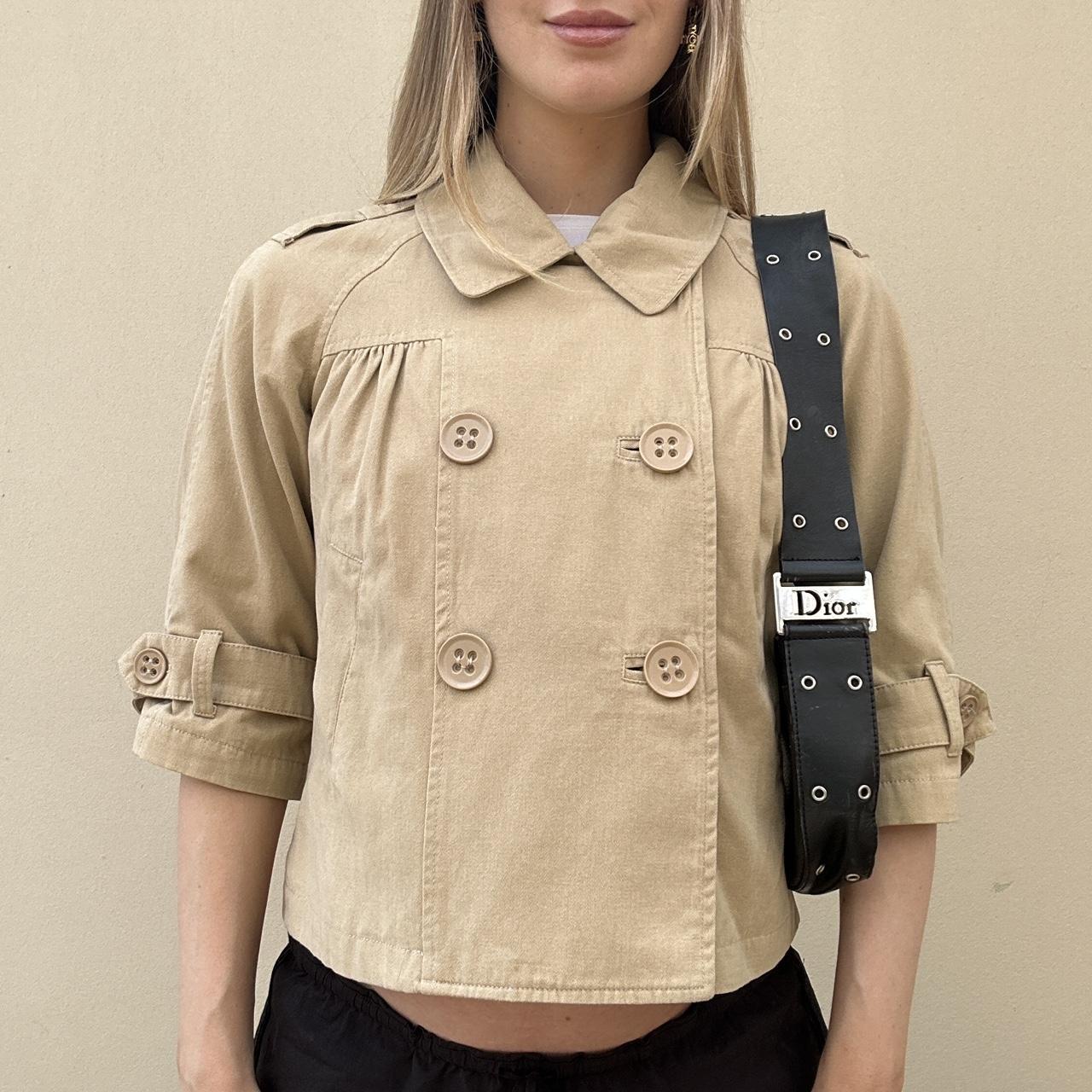 Vintage trench pea coat