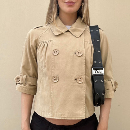 Vintage trench pea coat